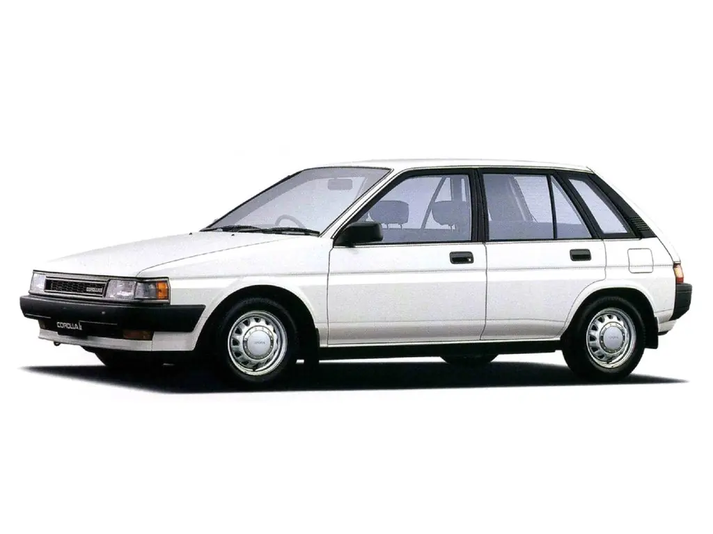 Toyota Corolla II (EL30, EL31, NL30) 2 поколение, хэтчбек 5 дв. (05.1986 - 04.1988)